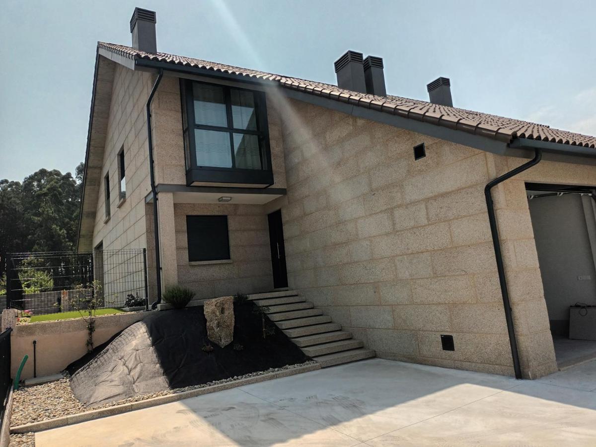 Casa Da Rabeira Con Terraza Barbacoa Y Aparcamiento Villa Cambados Exterior photo